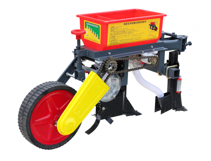 Semanatoare mecanica pe 1 rand, pentru mini tractor ProGARDEN Campo T12, T18, latime de lucru 15 cm [2]