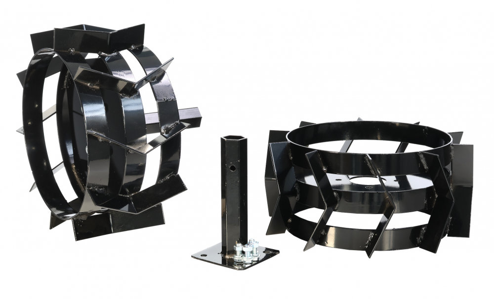 Set roti metalice ProGARDEN, 4.00-8, manicot hexagonal 32 mm [2]