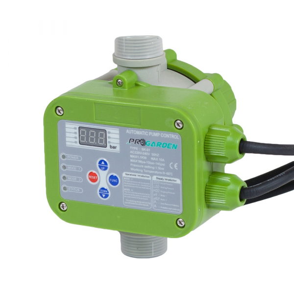 Regulator de presiune ProGARDEN SK-01, 230 V, max. 2.2 kW, 9.8 bar, 1" [2]