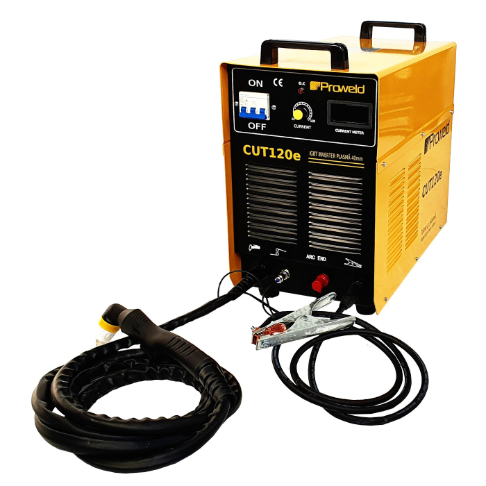 Aparat taiere cu plasma ProWELD CUT120e, 400V, 120 A, max. 40 mm, torta max. 27 mm [7]