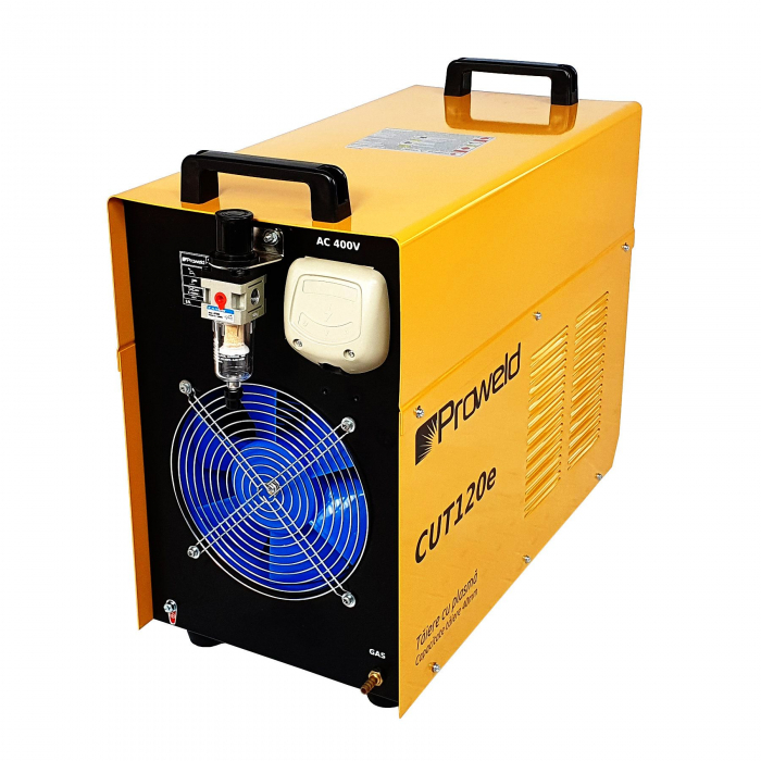Aparat taiere cu plasma ProWELD CUT120e, 400V, 120 A, max. 40 mm, torta max. 27 mm [5]