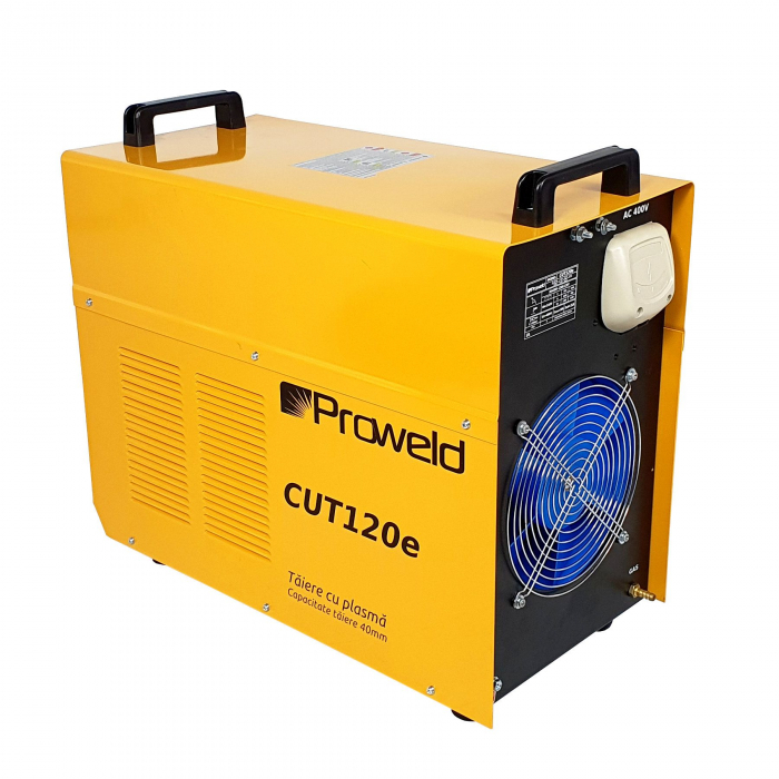 Aparat taiere cu plasma ProWELD CUT120e, 400V, 120 A, max. 40 mm, torta max. 27 mm [3]