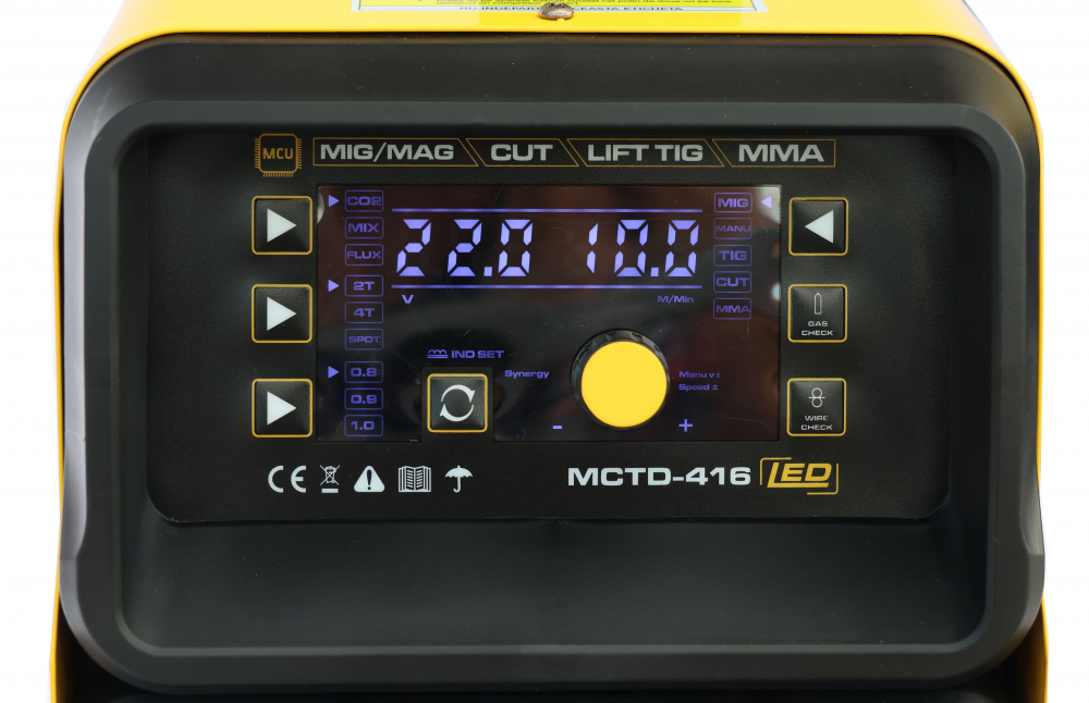 Aparat de sudura multifunctional CUT/TIG/MMA/MIG ProWELD MCTD-416L [6]
