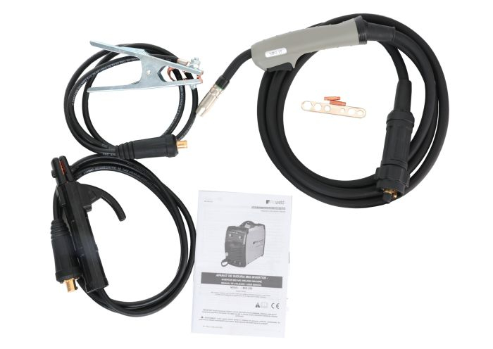 Invertor sudura profesional MIG/MAG, MMA, LiftTIG ProWELD MIG 250 Synergetic, 220A, electrozi 2.5-5 mm, sarma 0.6-1 mm [6]