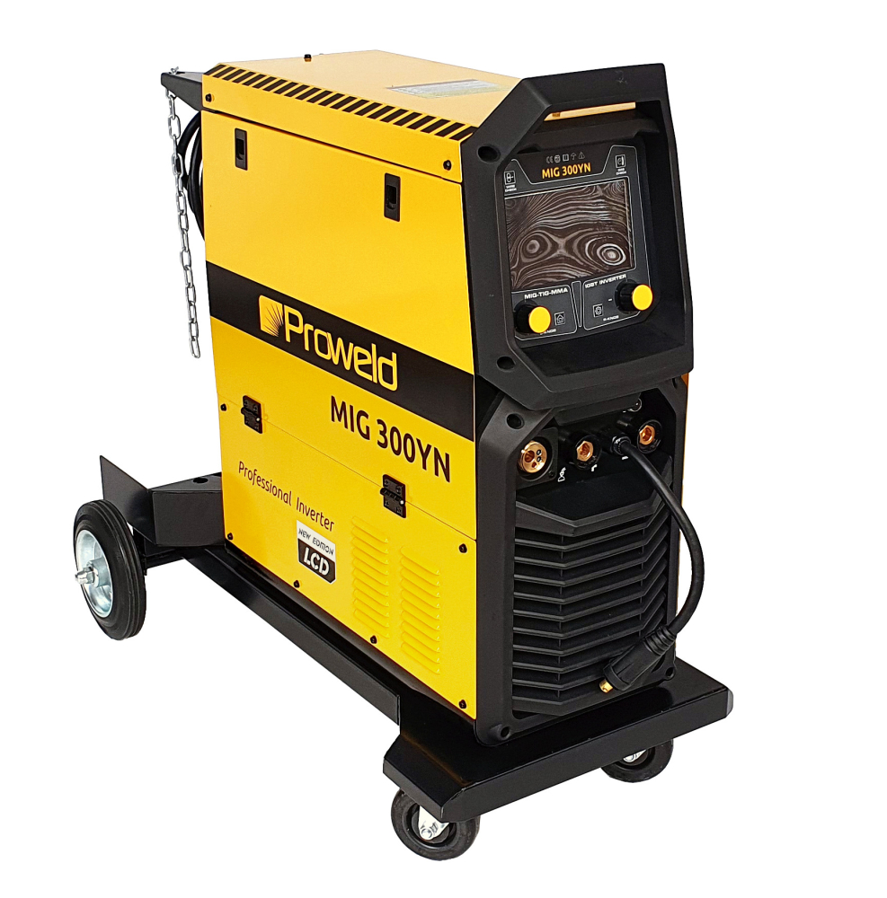 ProWELD MIG 300YN Statie industriala sudura 300A, TIG Lift, MMA, MIG pentru aluminiu, fonta, inox, LCD, bobina 15kg [6]