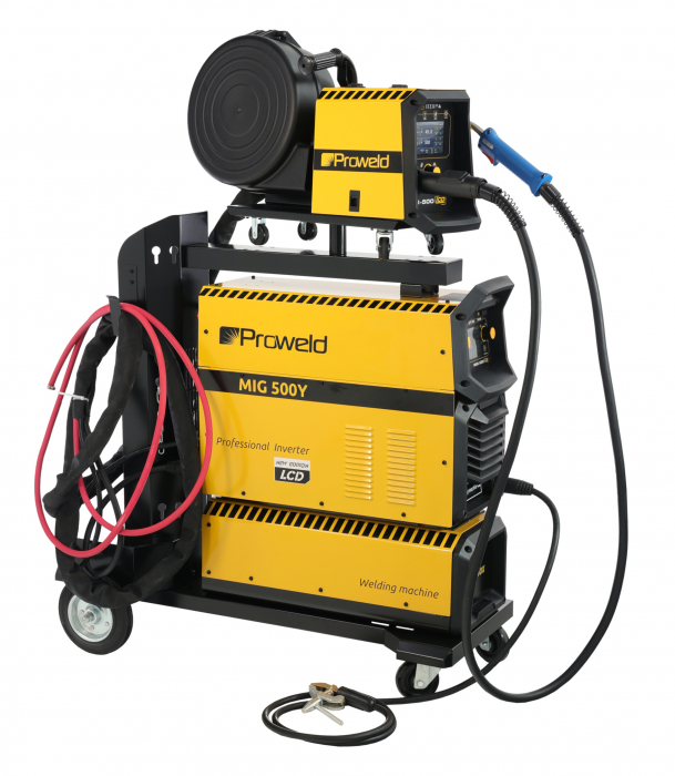 ProWELD MIG 500Y Synergetic Invertor sudare profesional MIG/MAG, MMA, Lift TIG + derulator detasabil [1]