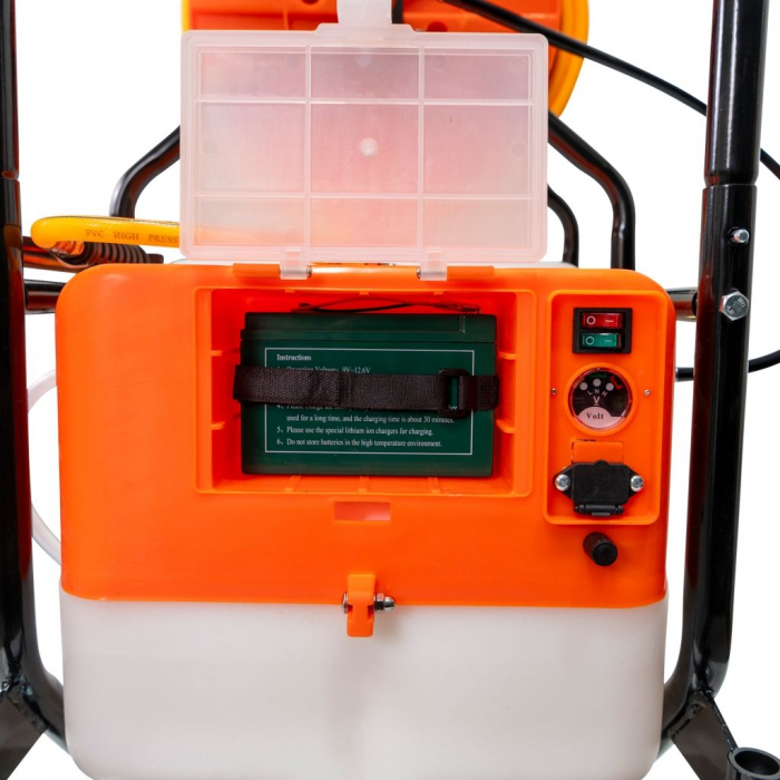 Pulverizator electric Ruris RS TANK 9000, 12V, 7 bar, 5 L/min, furtun 50 m, rezervor 90 L [8]