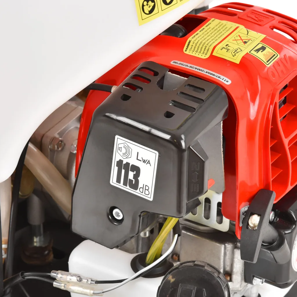 Pulverizator pe benzina HECHT 433, 0.75 CP, motor 4 timpi, 15 L [4]