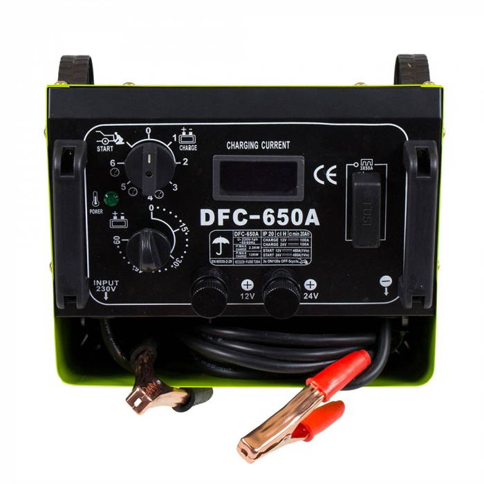 Redresor auto / robot pornire ProWELD DFC-650A, 12V/24V, 100-480A [3]