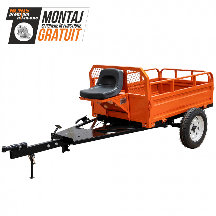Remorca Ruris 550S, max. 550 kg, basculare manuala [2]