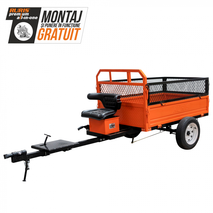 Remorca Ruris 750S, max. 750 kg, basculare manuala [2]