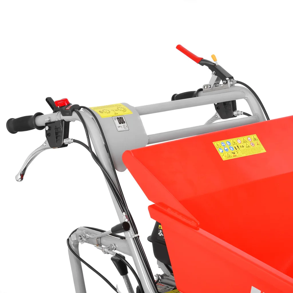 Roaba cu motor HECHT 2636, 6.5 CP, benzina, 3+1 viteze, capacitate incarcare 300 kg [9]