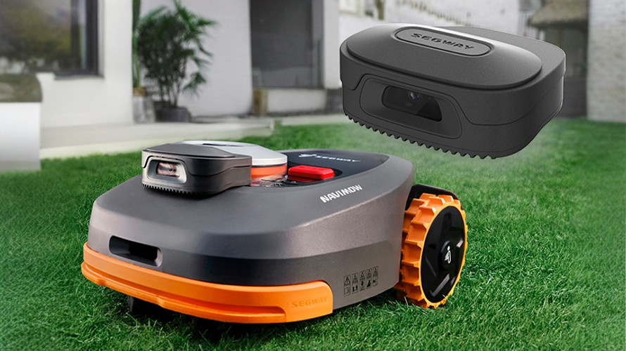 Robot de tuns gazon, fara fir perimetral, Segway NAVIMOW HX3000E-VF, 3.000 mp [12]