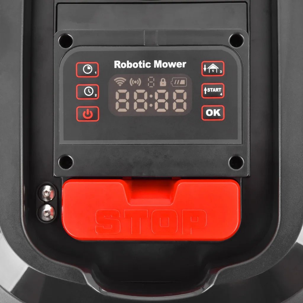 Robot de tuns gazon HECHT 5608, 20V, 2.5Ah, 18 cm, 800 mp [5]