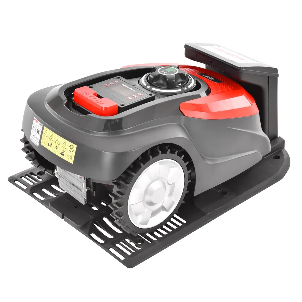 Robot de tuns gazon HECHT 5608, 20V, 2.5Ah, 18 cm, 800 mp [2]