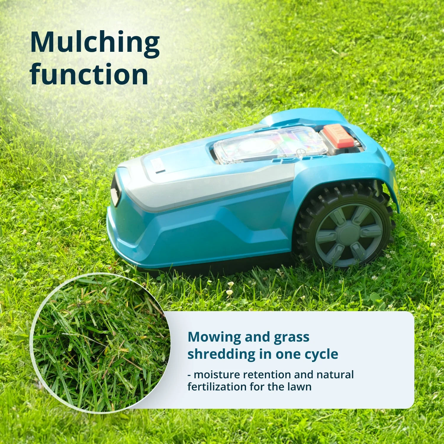 Robot de tuns gazon Konner & Sohnen KS 22RLM, 20V, 4Ah, 22 cm, 25-65 mm, 900 mp, Bluetooth, Wi-Fi [6]