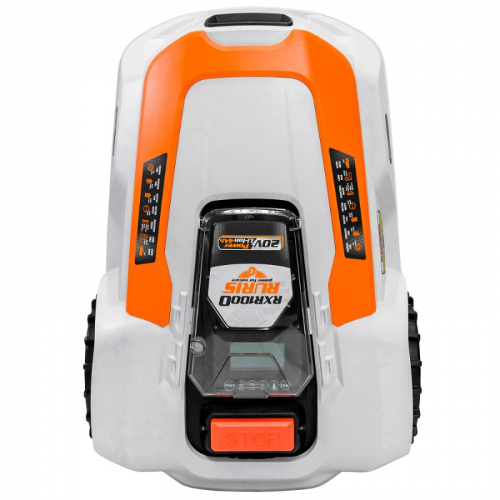 Robot de tuns gazon Ruris RXR1000, 20V, 5Ah, latime de taiere 220 mm, suprafata max. 1000 mp [2]
