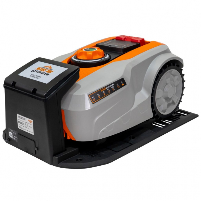 Robot de tuns gazon Ruris RXR1550, 20V, 5Ah, 20-60 mm, 1500 mp, Bluetooth, Wi-Fi [1]