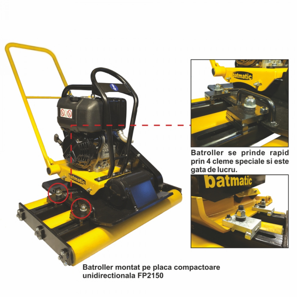 Role compactoare pentru pavele Batmatic Batroller [4]