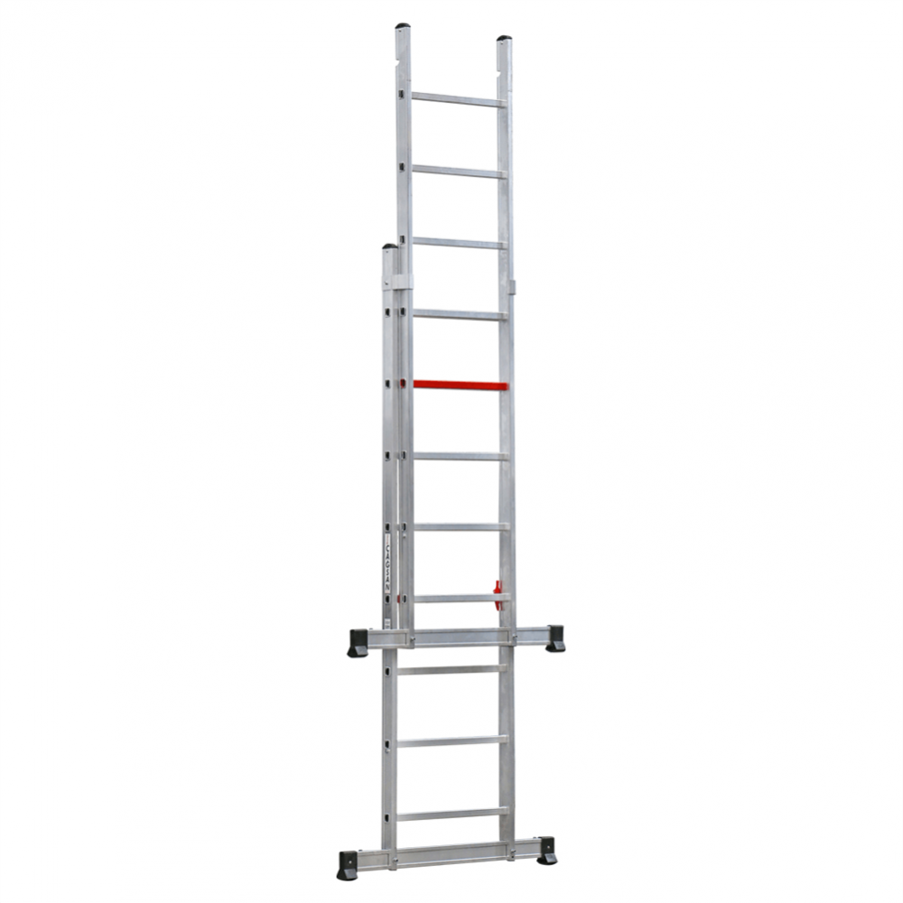 Scara si schela din aluminiu Condor TelePL PL002, inaltime maxima de lucru 4.41 m [3]