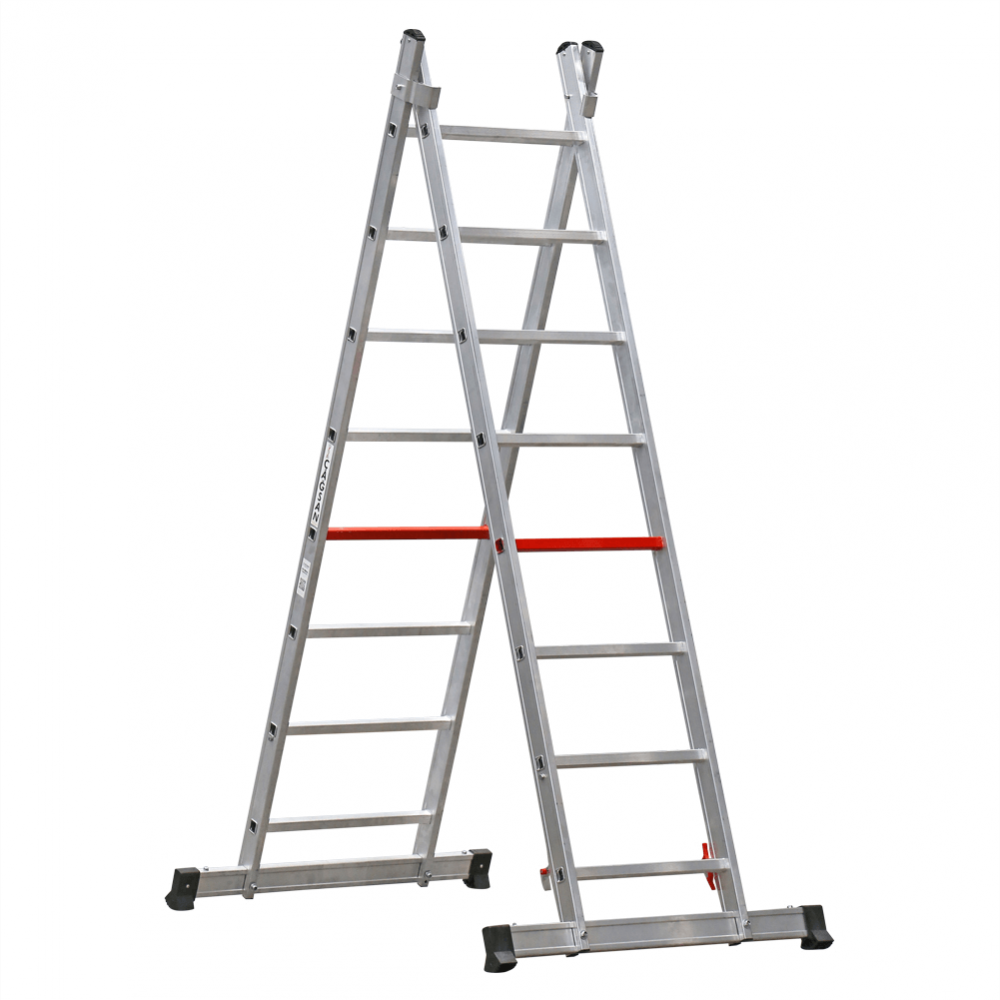 Scara si schela din aluminiu Condor TelePL PL002, inaltime maxima de lucru 4.41 m [2]