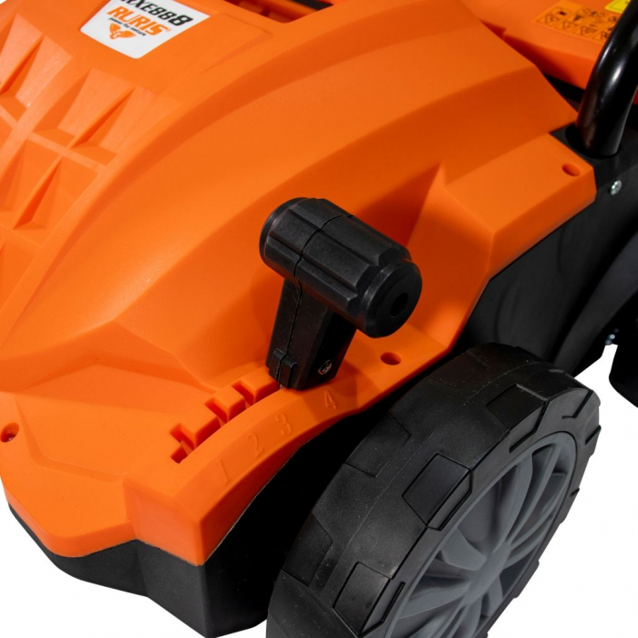 Scarificator si aerator gazon electric Ruris RXE888, 1500 W, 32 cm, 30 L [4]