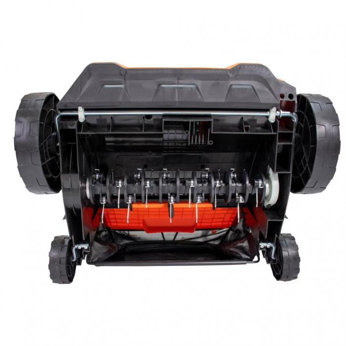 Scarificator si aerator gazon electric Ruris RXE888, 1500 W, 32 cm, 30 L [8]