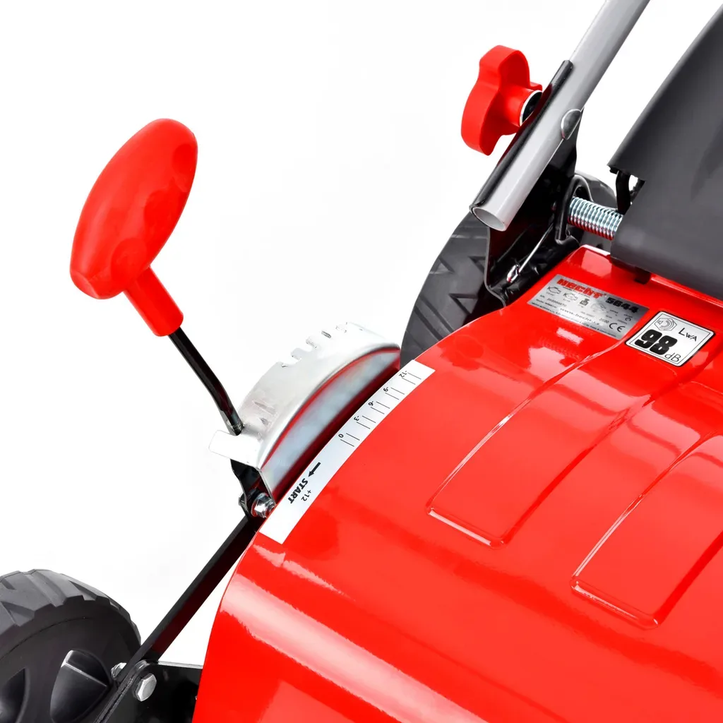 Scarificator si aerator gazon HECHT 5645 2 in 1, 5.5 CP, benzina, 42 cm, 40 L [7]