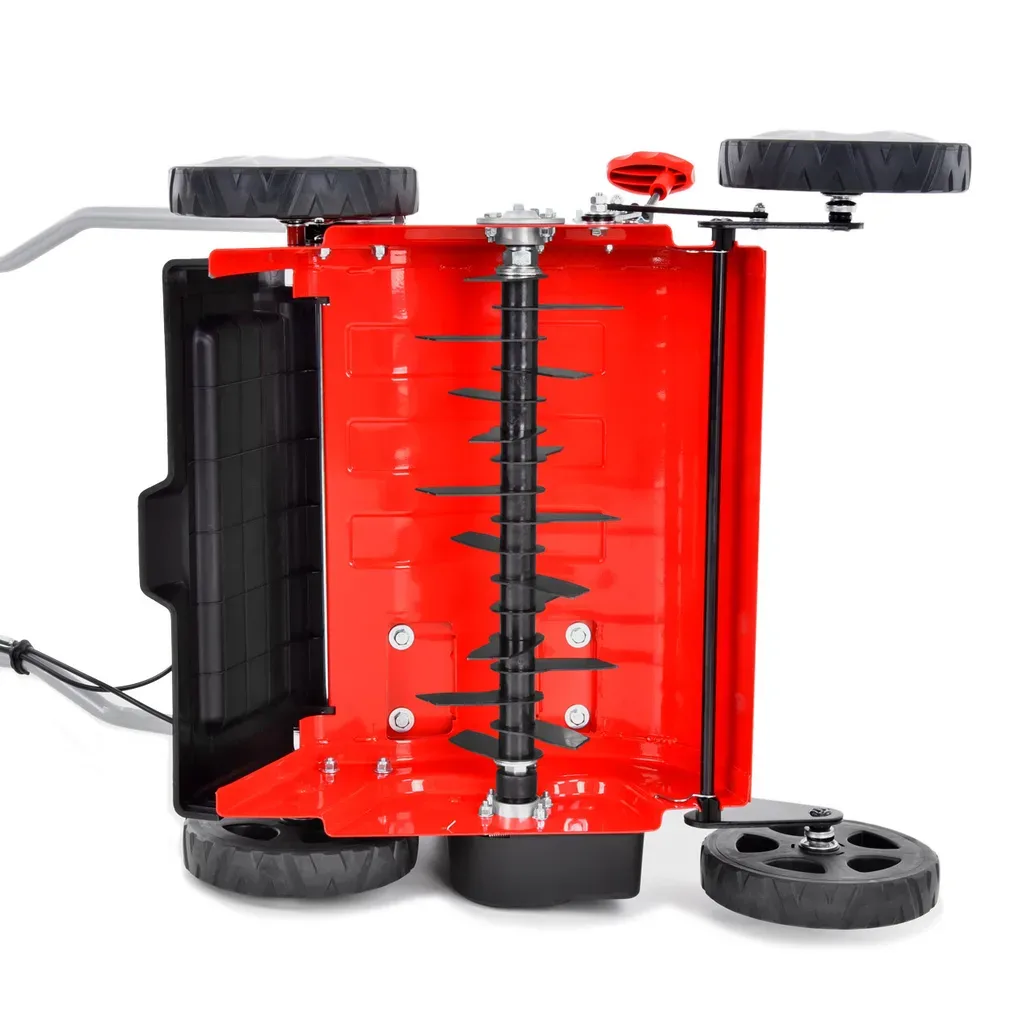 Scarificator si aerator gazon HECHT 5645 2 in 1, 5.5 CP, benzina, 42 cm, 40 L [16]