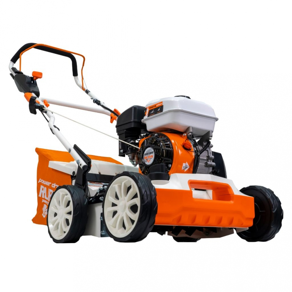 Scarificator si aerator gazon Ruris RXH999, 5.3 CP, benzina, 40 cm, 45 L [2]
