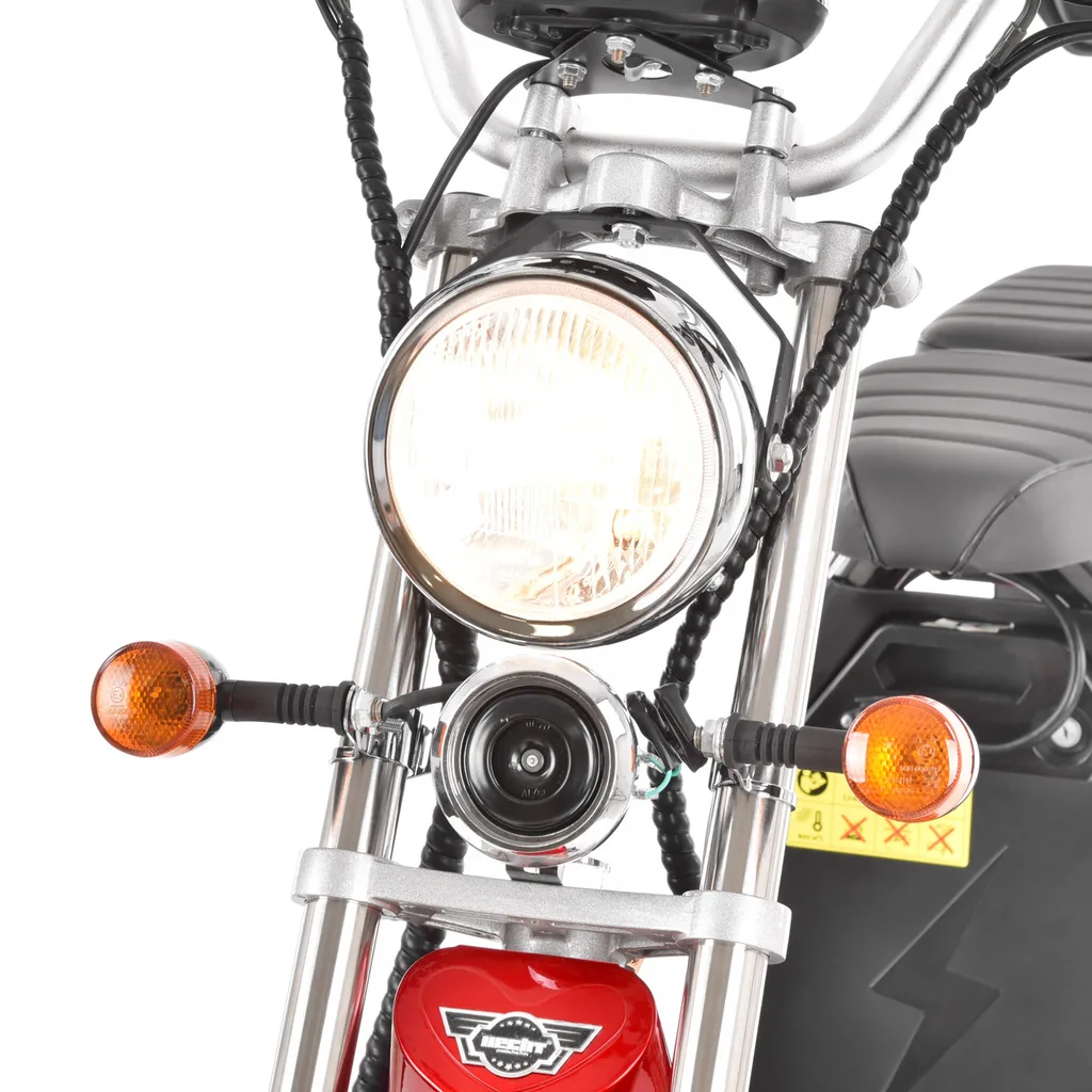Scuter electric HECHT COCIS, 1500 W, 60V, 20Ah, viteza maxima 45 km/h, autonomie 60 km, omologat COC [3]