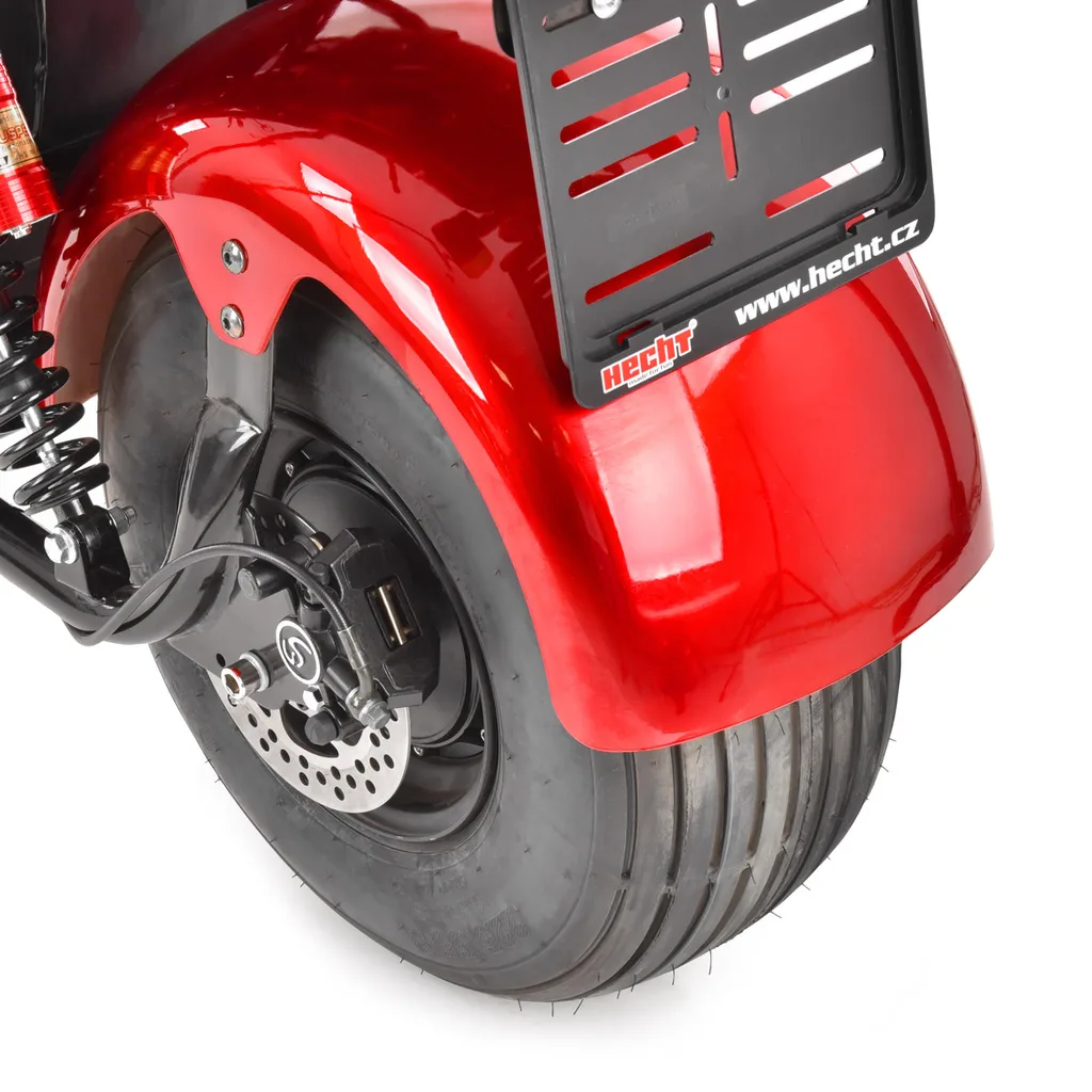 Scuter electric HECHT COCIS, 1500 W, 60V, 20Ah, viteza maxima 45 km/h, autonomie 60 km, omologat COC [7]