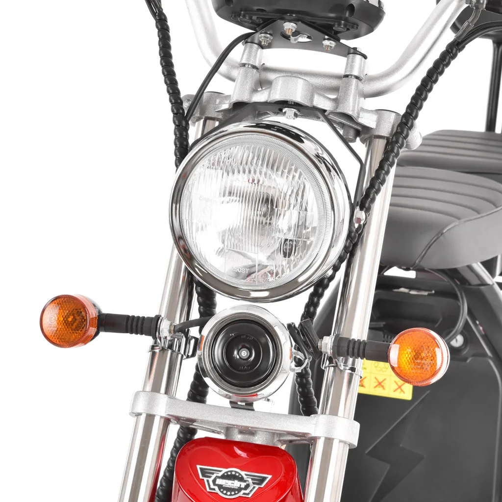 Scuter electric HECHT COCIS, 1500 W, 60V, 20Ah, viteza maxima 45 km/h, autonomie 60 km, omologat COC [2]