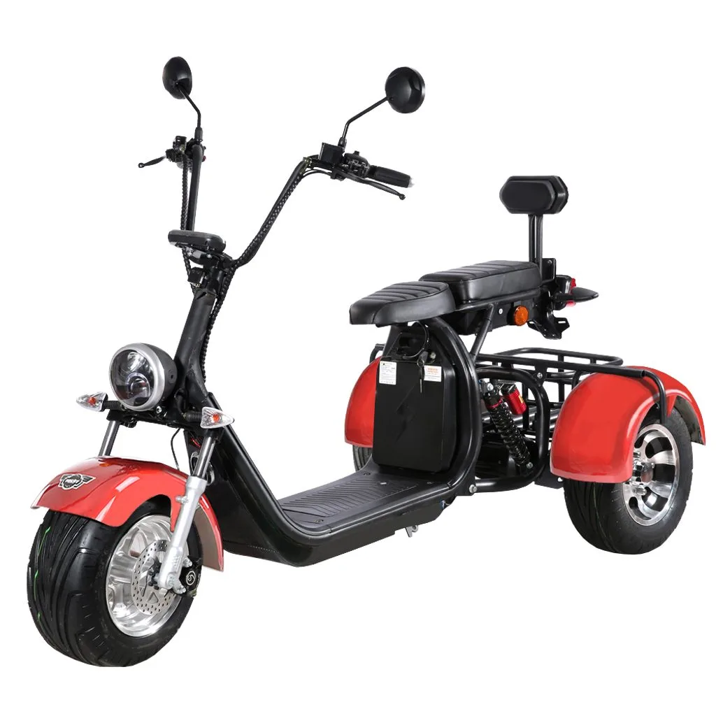 Scuter electric HECHT COCIS MAX, 2000 W, 60V, 20Ah, viteza maxima 45 km/h, autonomie 50 km, omologat COC [1]