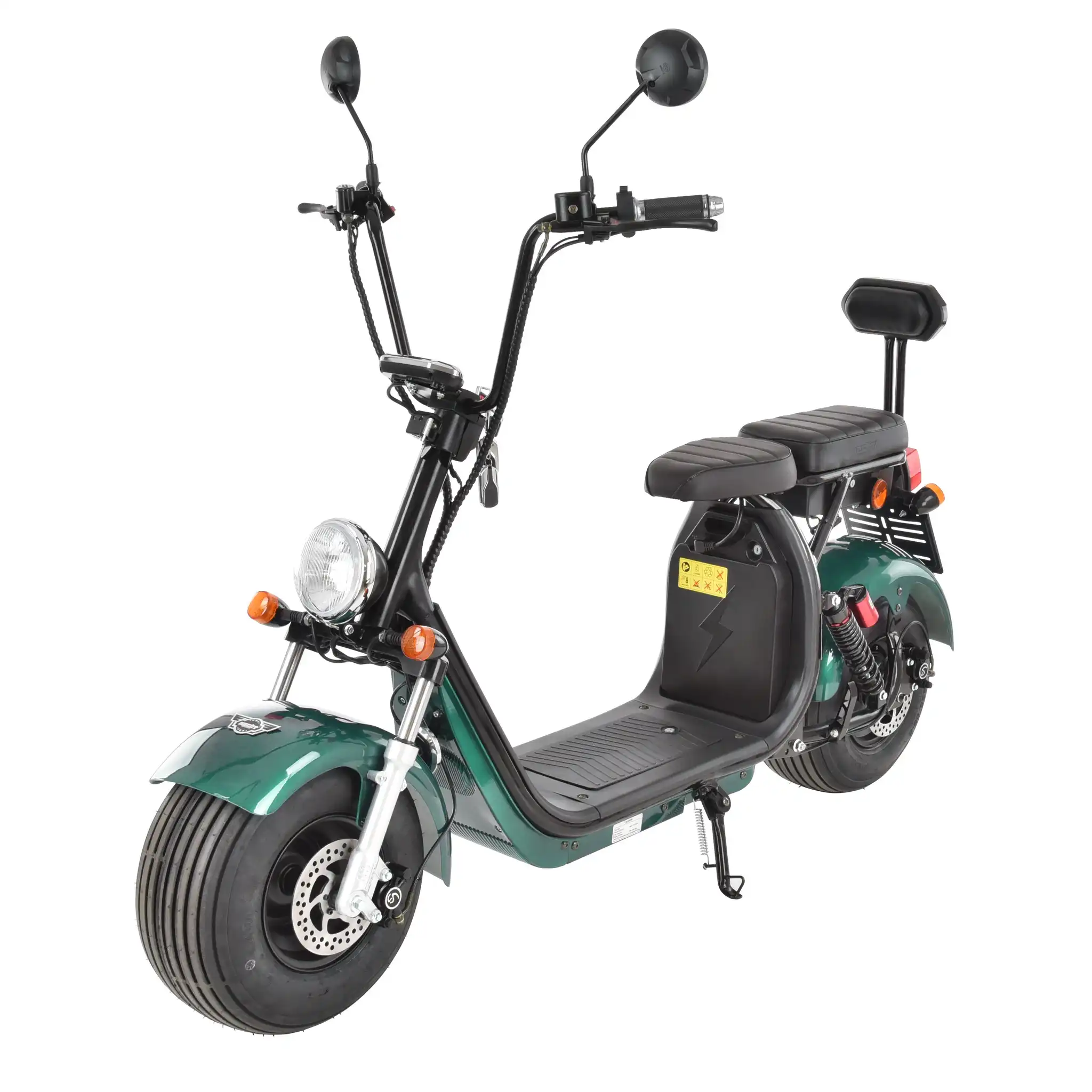 Scuter electric HECHT COCIS ZERO, 1500 W, 60V, 20Ah, viteza maxima 45 km/h, autonomie 60 km, omologat COC [1]