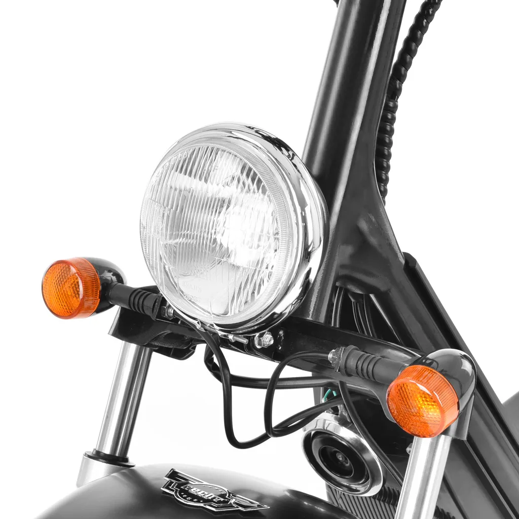 Scuter electric HECHT COCIS ZERO, 1500 W, 60V, 20Ah, viteza maxima 45 km/h, autonomie 60 km, omologat COC [15]