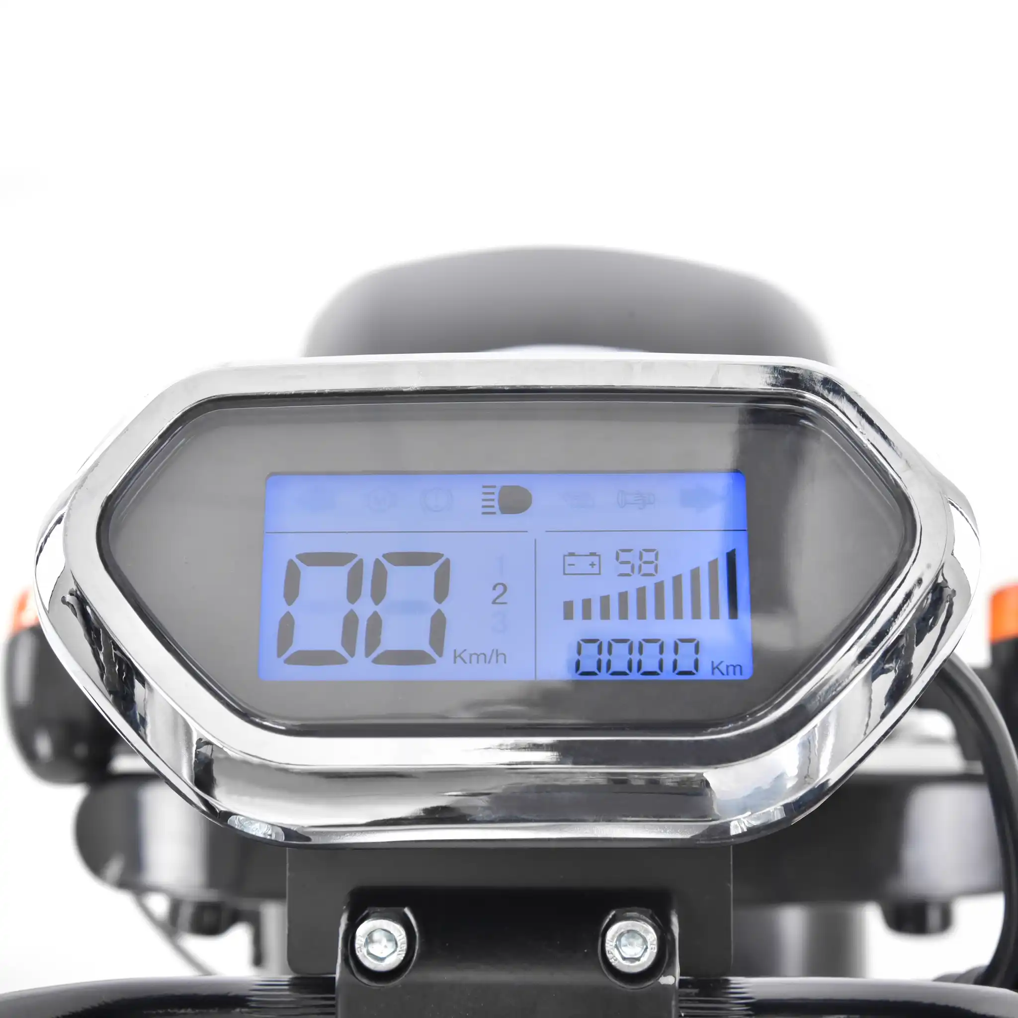 Scuter electric HECHT COCIS ZERO, 1500 W, 60V, 20Ah, viteza maxima 45 km/h, autonomie 60 km, omologat COC [12]