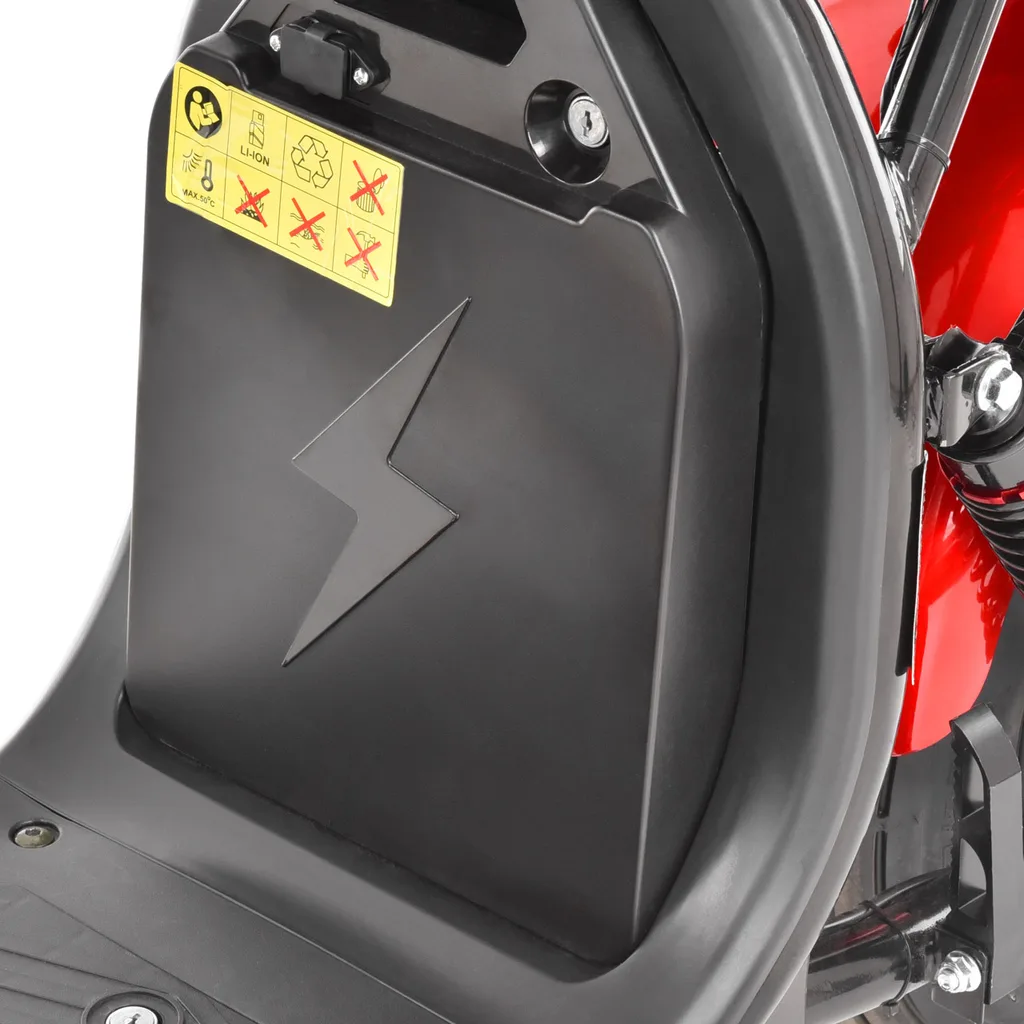 Scuter electric HECHT COCIS ZERO, 1500 W, 60V, 20Ah, viteza maxima 45 km/h, autonomie 60 km, omologat COC [9]