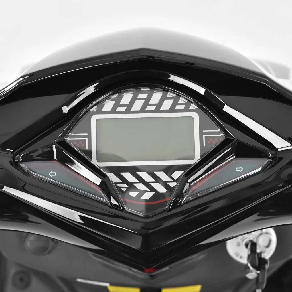 Scuter electric HECHT EQUIS, 3000 W, 72V, 20Ah, viteza maxima 45 km/h, autonomie 60 km, omologat COC [28]