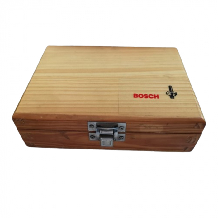 Set 12 freze lemn cu coada 6 mm Bosch 2607018721 [6]