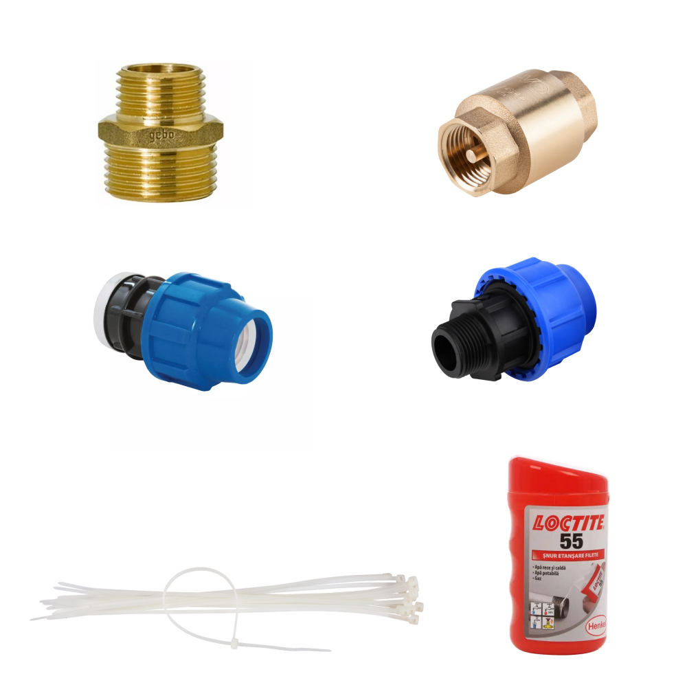 Set accesorii instalare pompa submersibila Progarden Aquamatic Vario677Pro [1]