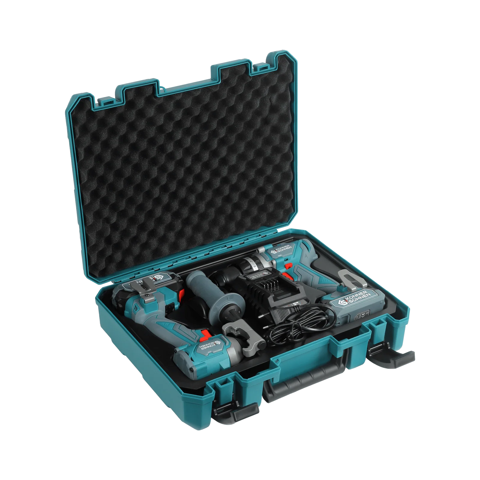 Set Master 2-in-1 fara fir Konner & Sohnen KS IDISD 20V SET 2, 20V, 2 acumulatori 2Ah [11]