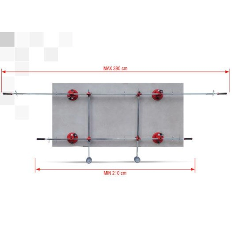Sistem complet Montolit Super Lift 300-70SL-MOB pentru ridicare/montare placi ceramice [4]
