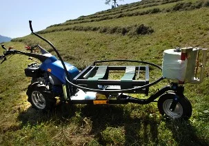 Sistem de infoliat baloti rotunzi CAEB MOUNTAINSILOS 550 AV, pentru motocultivatoare BCS [4]