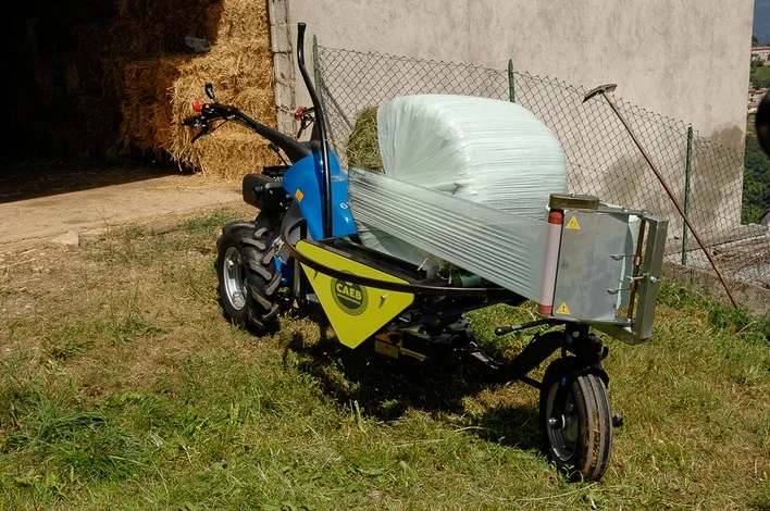 Sistem de infoliat baloti rotunzi CAEB MOUNTAINSILOS 550 AV, pentru motocultivatoare BCS [3]