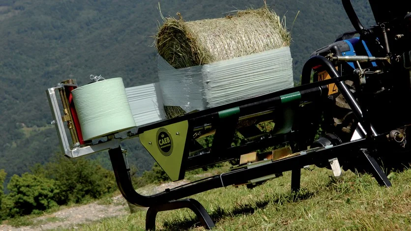 Sistem de infoliat baloti rotunzi CAEB MOUNTAINSILOS 550 AV, pentru motocultivatoare BCS [6]