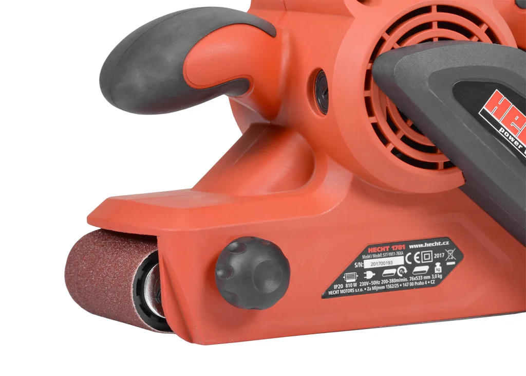 Slefuitor cu banda HECHT 1781, 810 W, 533 x 76 mm [4]