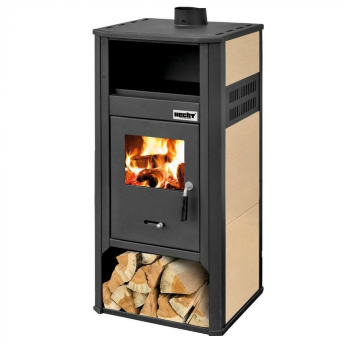 Soba semineu pe lemne HECHT FENIXE, putere 9-10 kW [1]