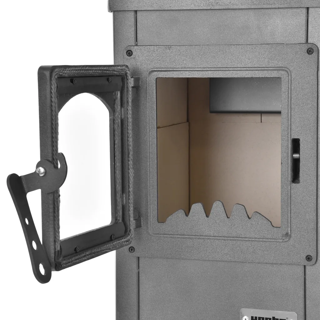 Soba semineu pe lemne HECHT VERVIS, putere 5-7 kW [7]
