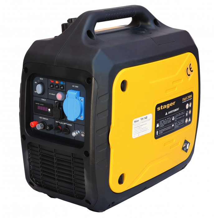 Generator de curent tip inverter, monofazat, Stager DigiS 2000i, 2 kW, benzina [2]
